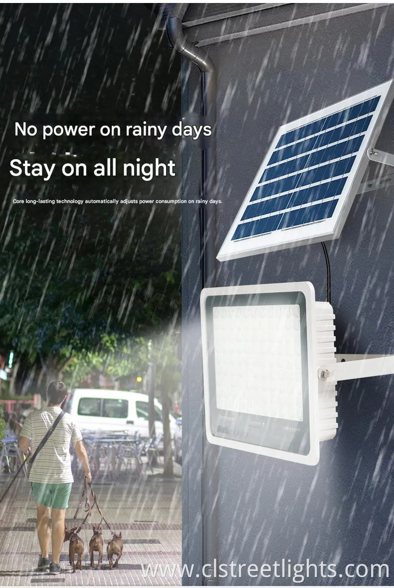 LED Solar Floodlights, Ultra-Bright Outdoor Solar Lights, Energy-Saving Lighting